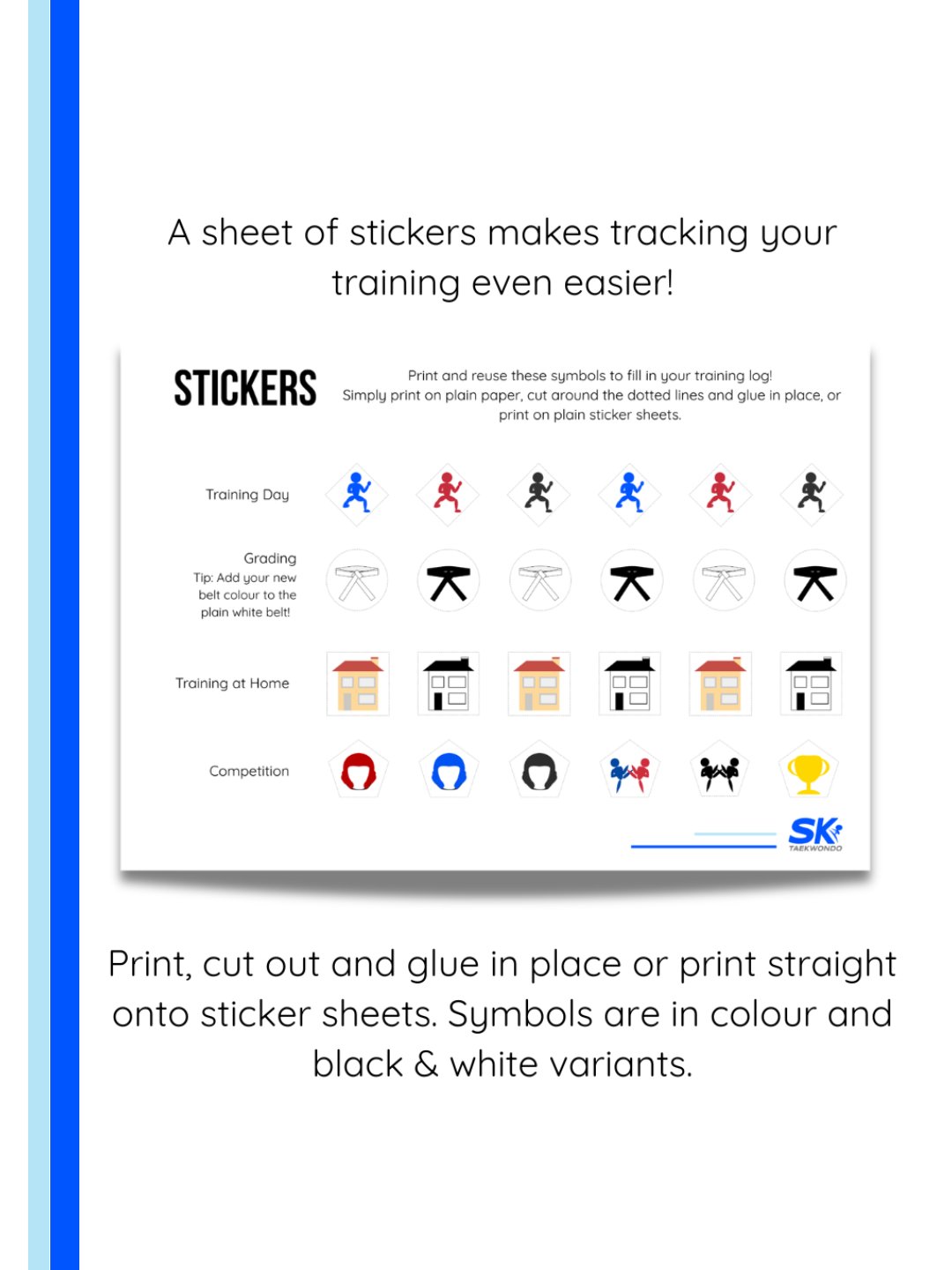 Training Tracker Printable Pack product image (3)
