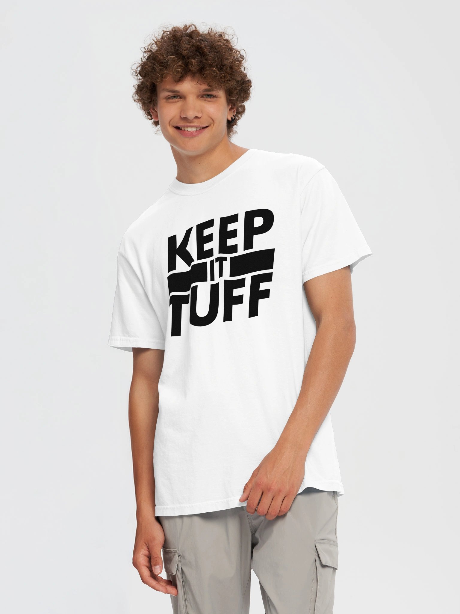Black "Keep It Tuff" T-Shirt product image (5)