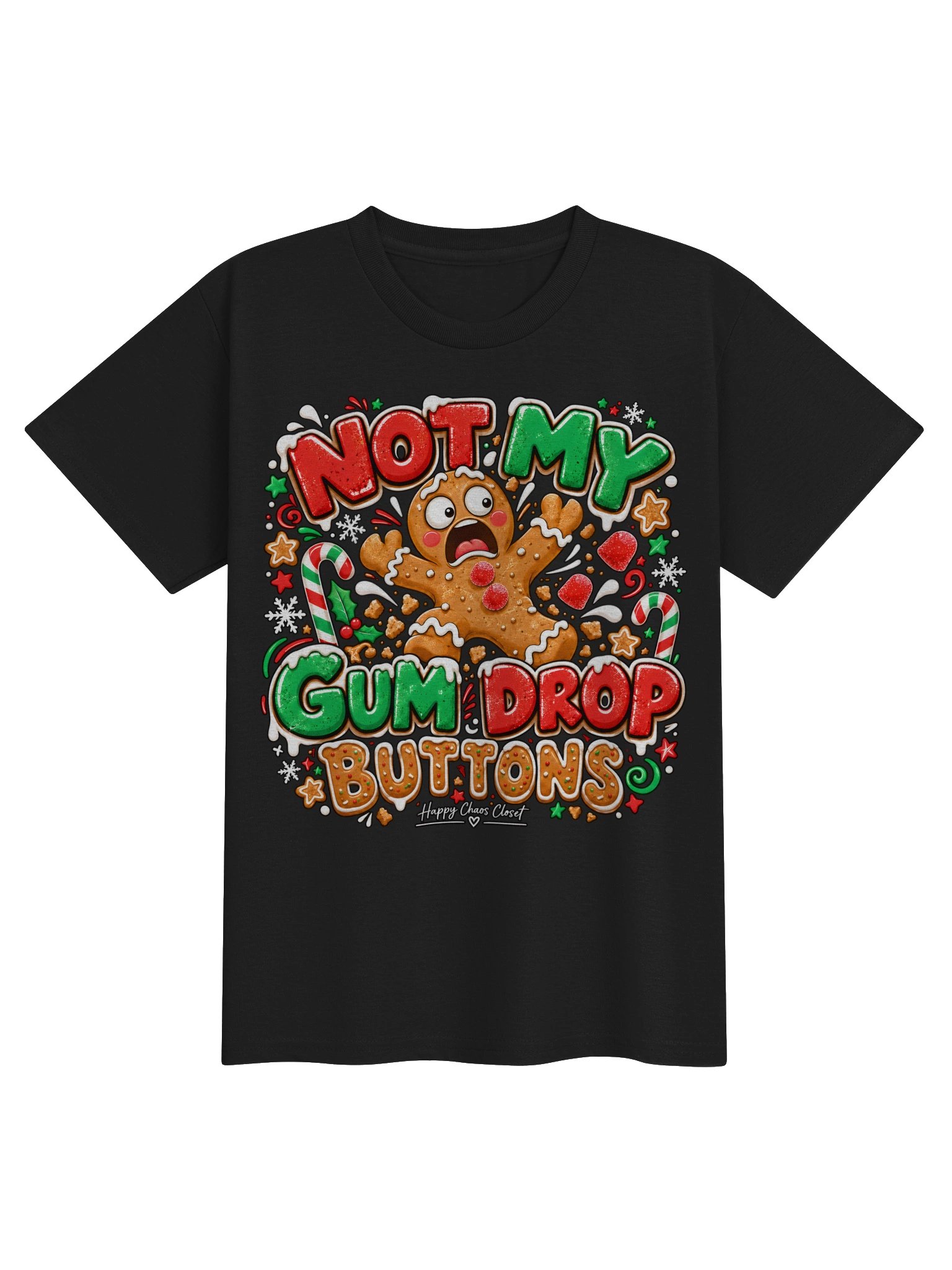 Not My Gum Drop Buttons Youth Tee product image (7)