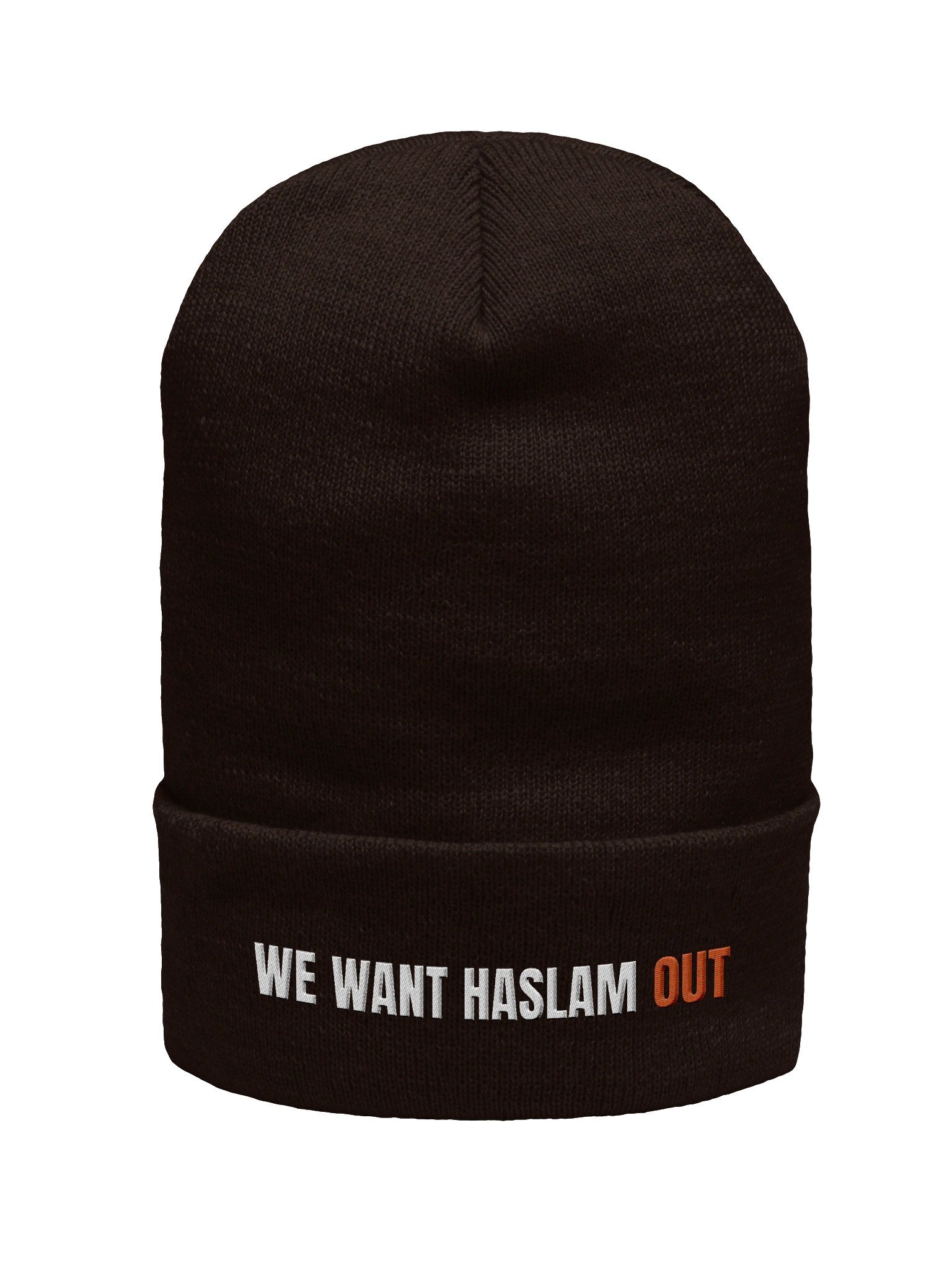 WE WANT HASLAM OUT Beanie product image (1)