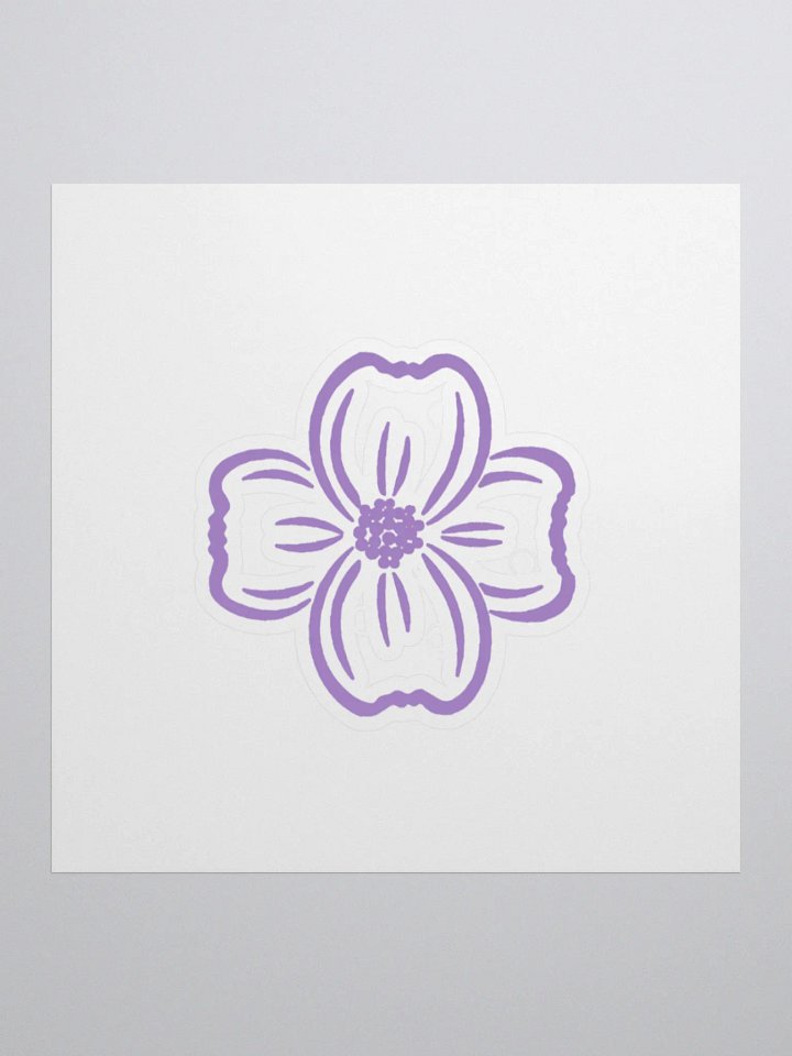 Dogwood purple sticker product image (1)
