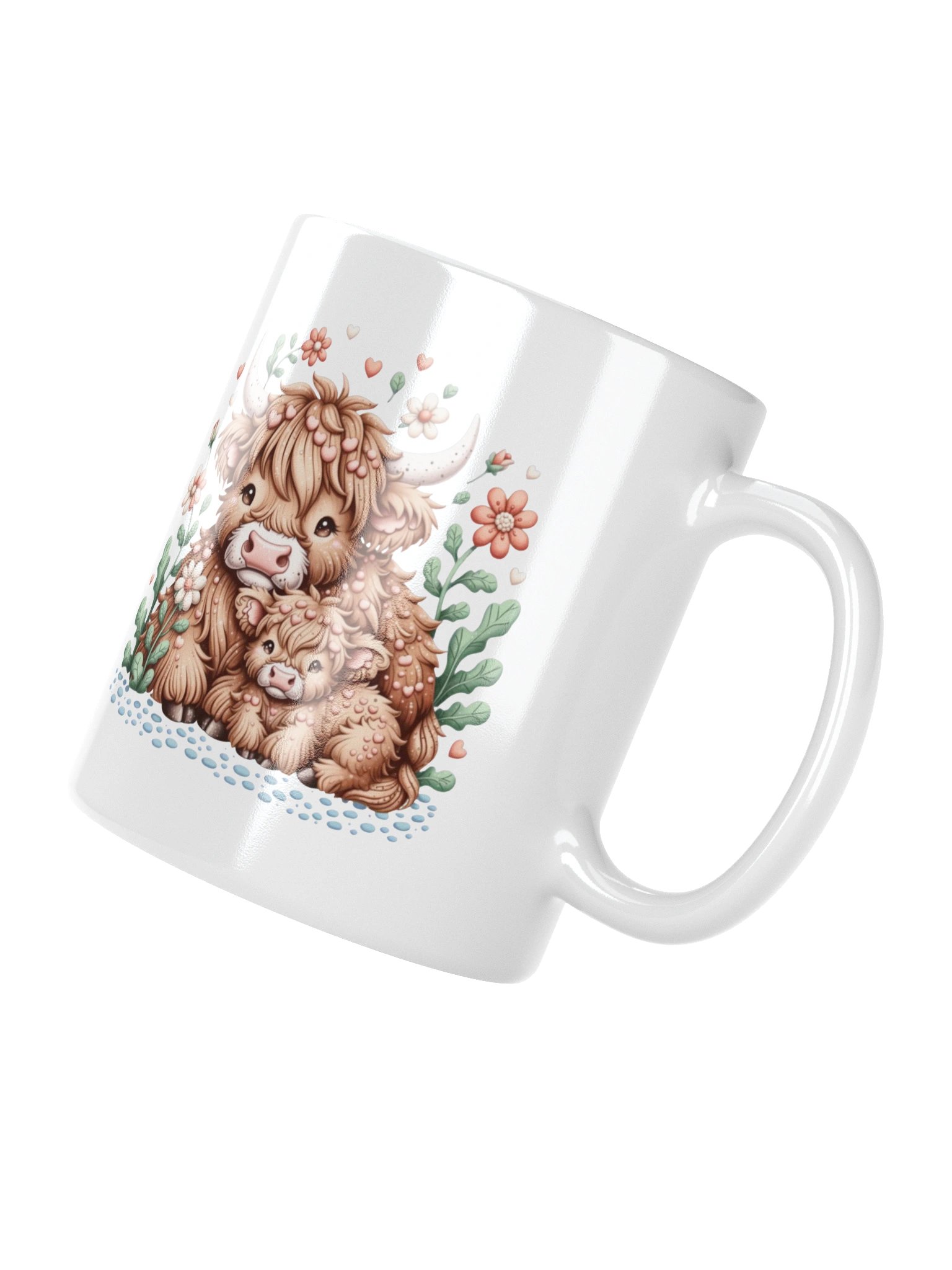 Highland Cow Mama Love Coffee Mug product image (11)