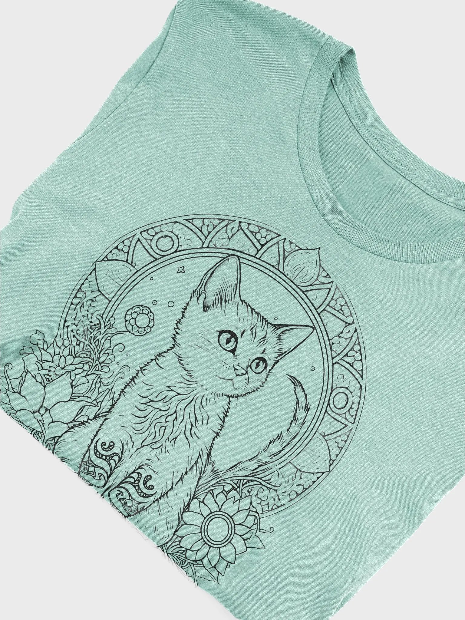 Cat Mandala in Simple Lines product image (3)