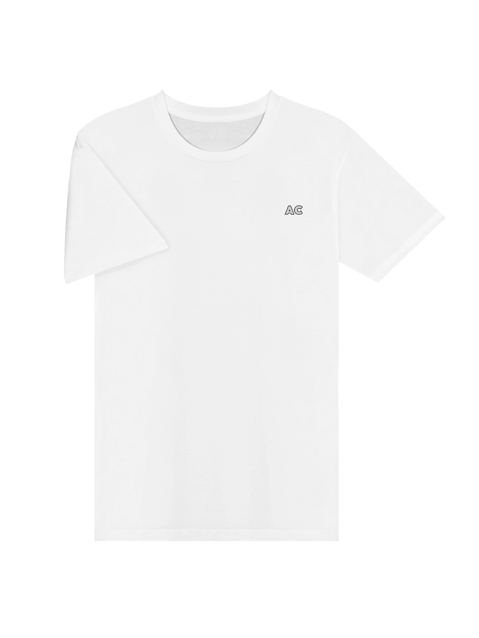 AC Essential Regular T-Shirt Logo White product image (7)