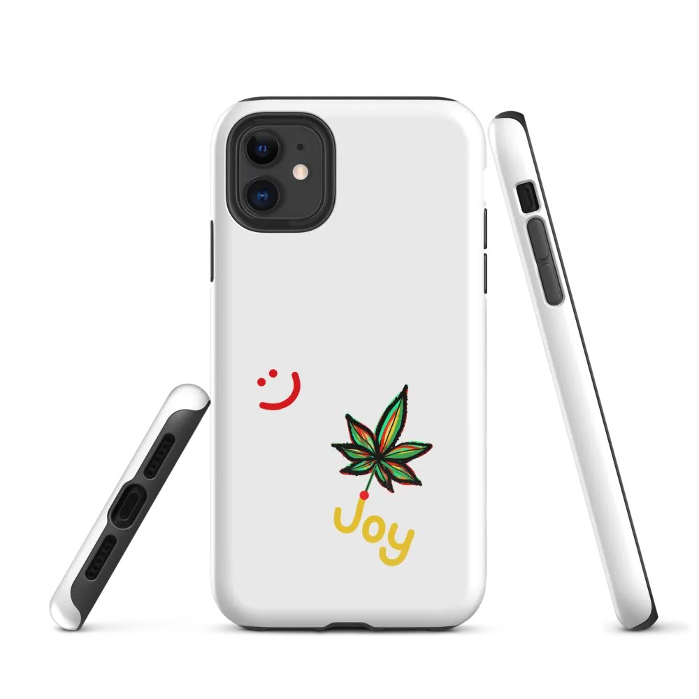 Joy Leaf Tough iPhone® Case product image (1)