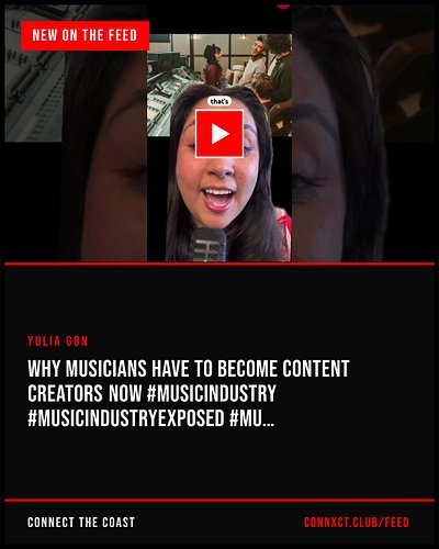 This week on the coast: Yulia Gon — Why Musicians Have to Become Content Creators Now, Los Amigos Mix Show — Los Amigos Mix S...