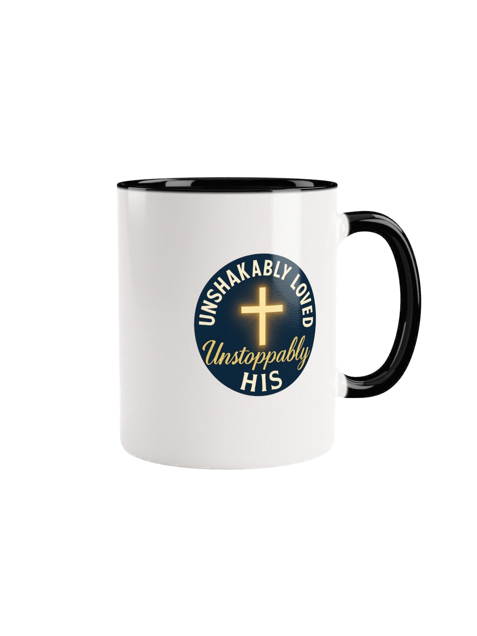 Glowing Cross Ceramic Mug product image (1)