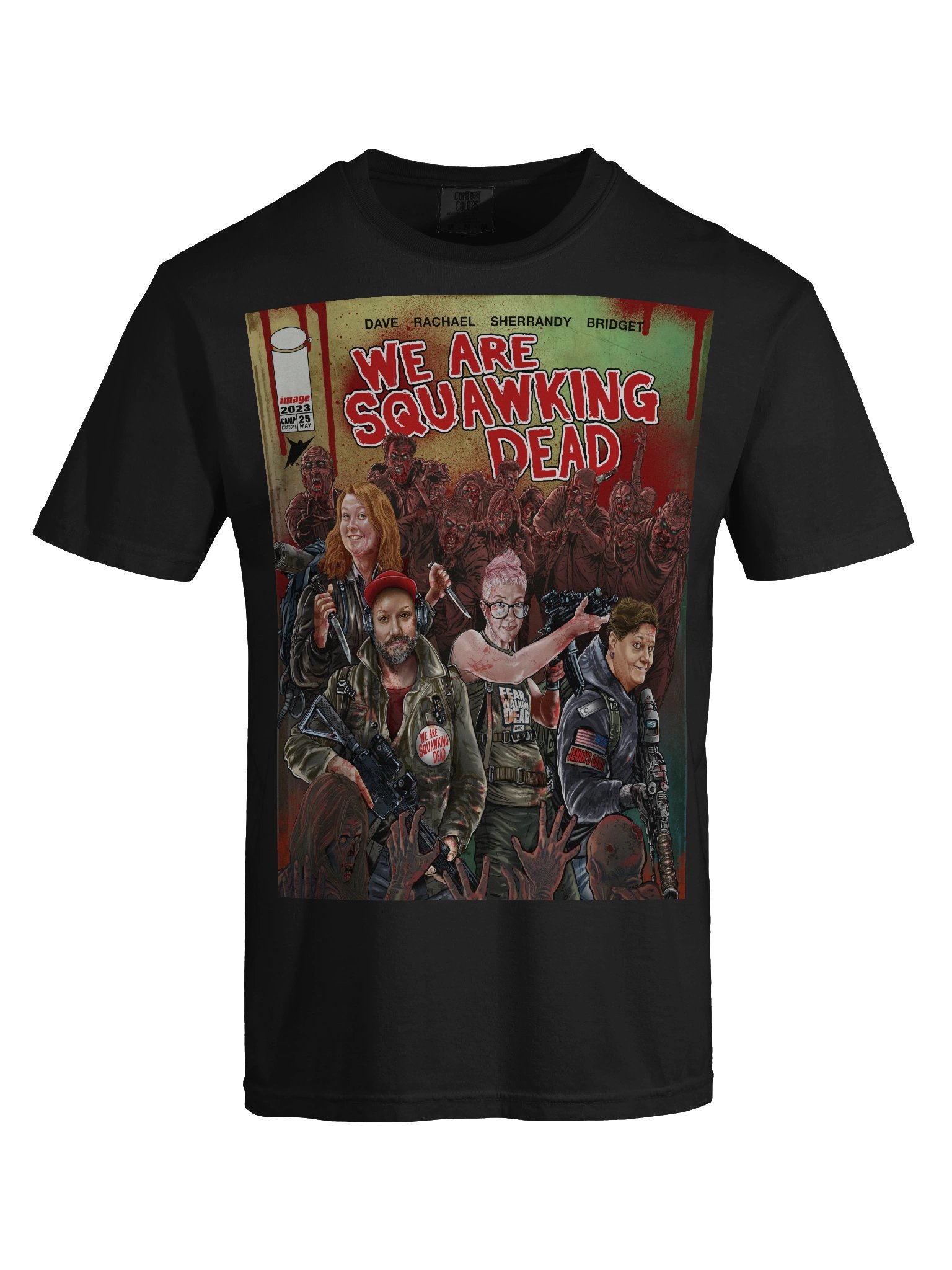 Kirk Manley Comic Book Art |Heavyweight T-Shirt product image (4)