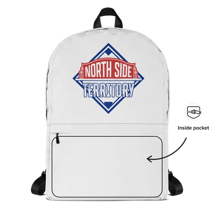 White Backpack product image (2)