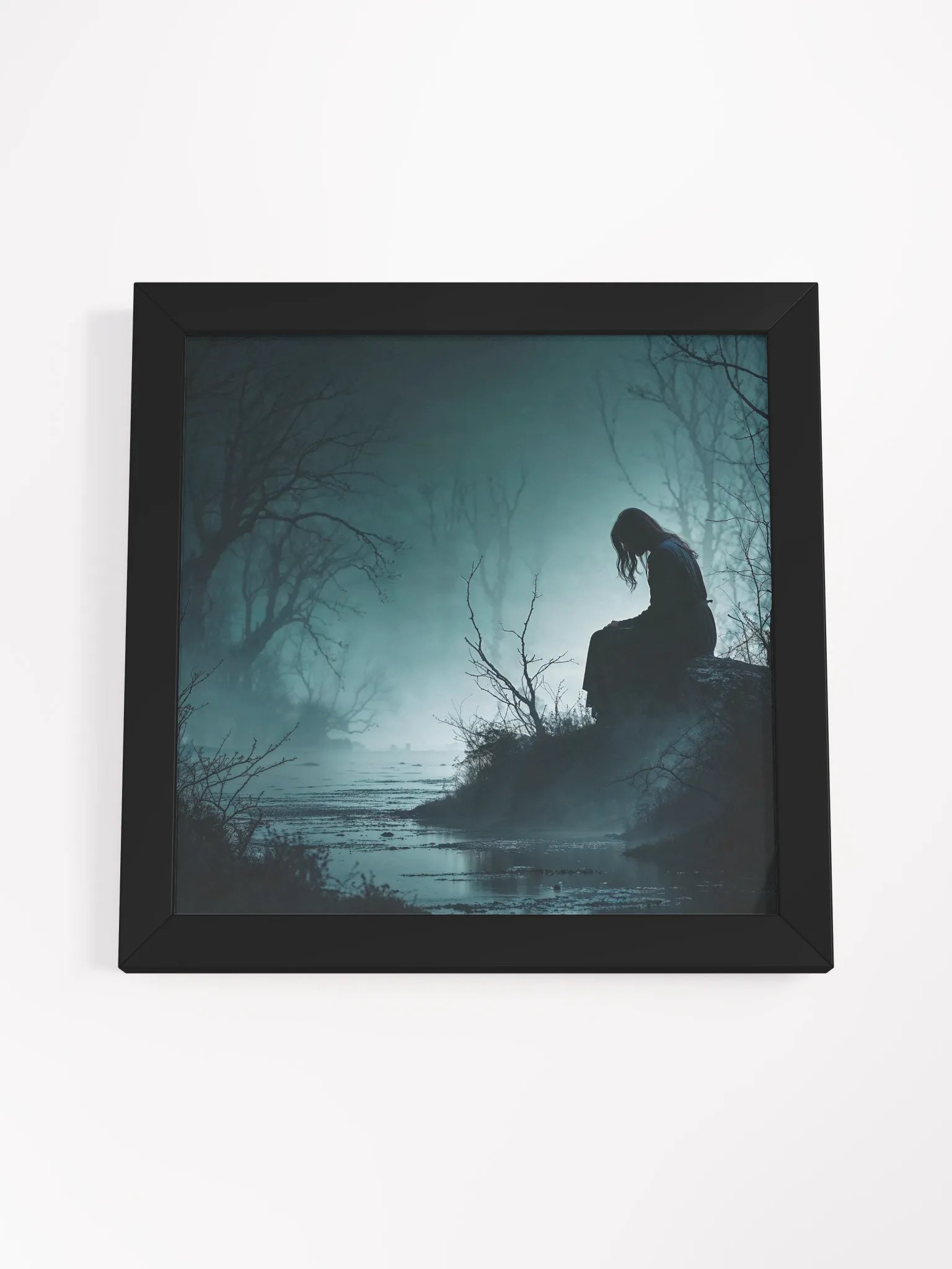Silent Mourning Framed Print product image (36)