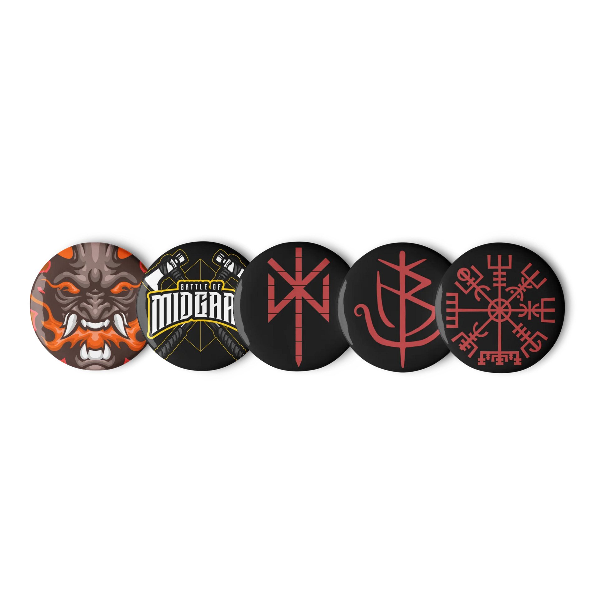 MUSPELHEIM FIRE GIANTS BADGE SET product image (1)