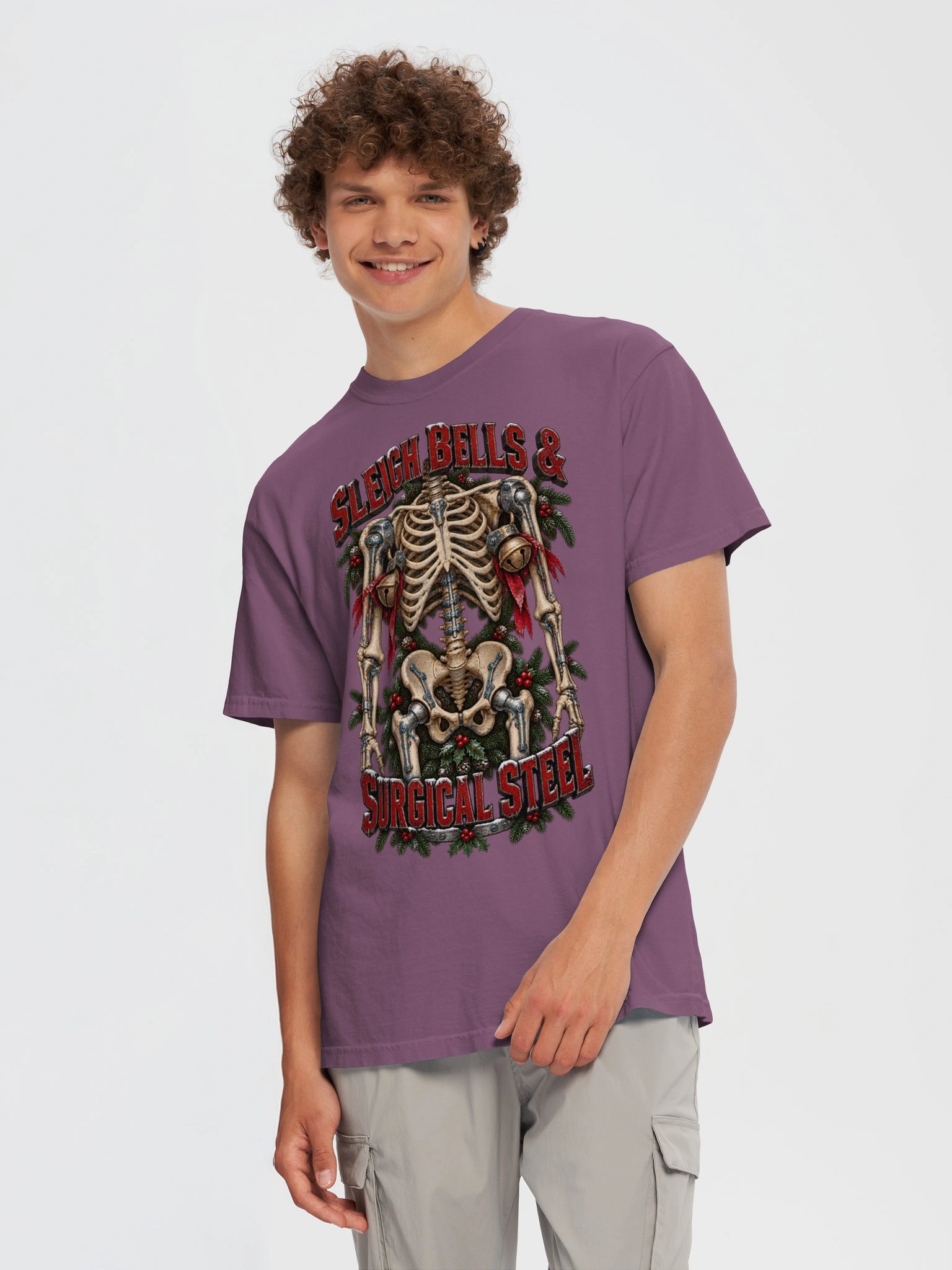 Joint Replacement Christmas Shirt — Sleigh Bells & Surgical Steel | Broken Sleigh™ product image (6)