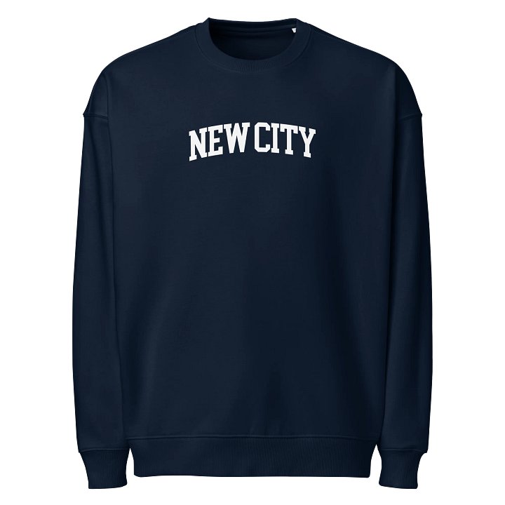 NEW CITY Navy Crewneck product image (1)
