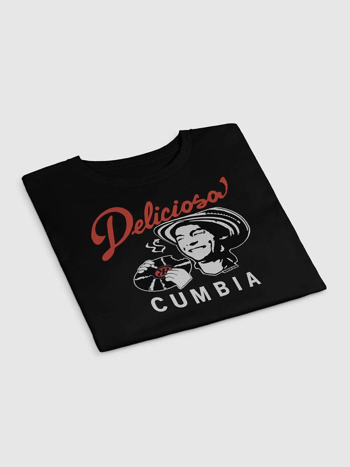 Deliciosa Cumbia | Crop Top Tee | Black product image (2)