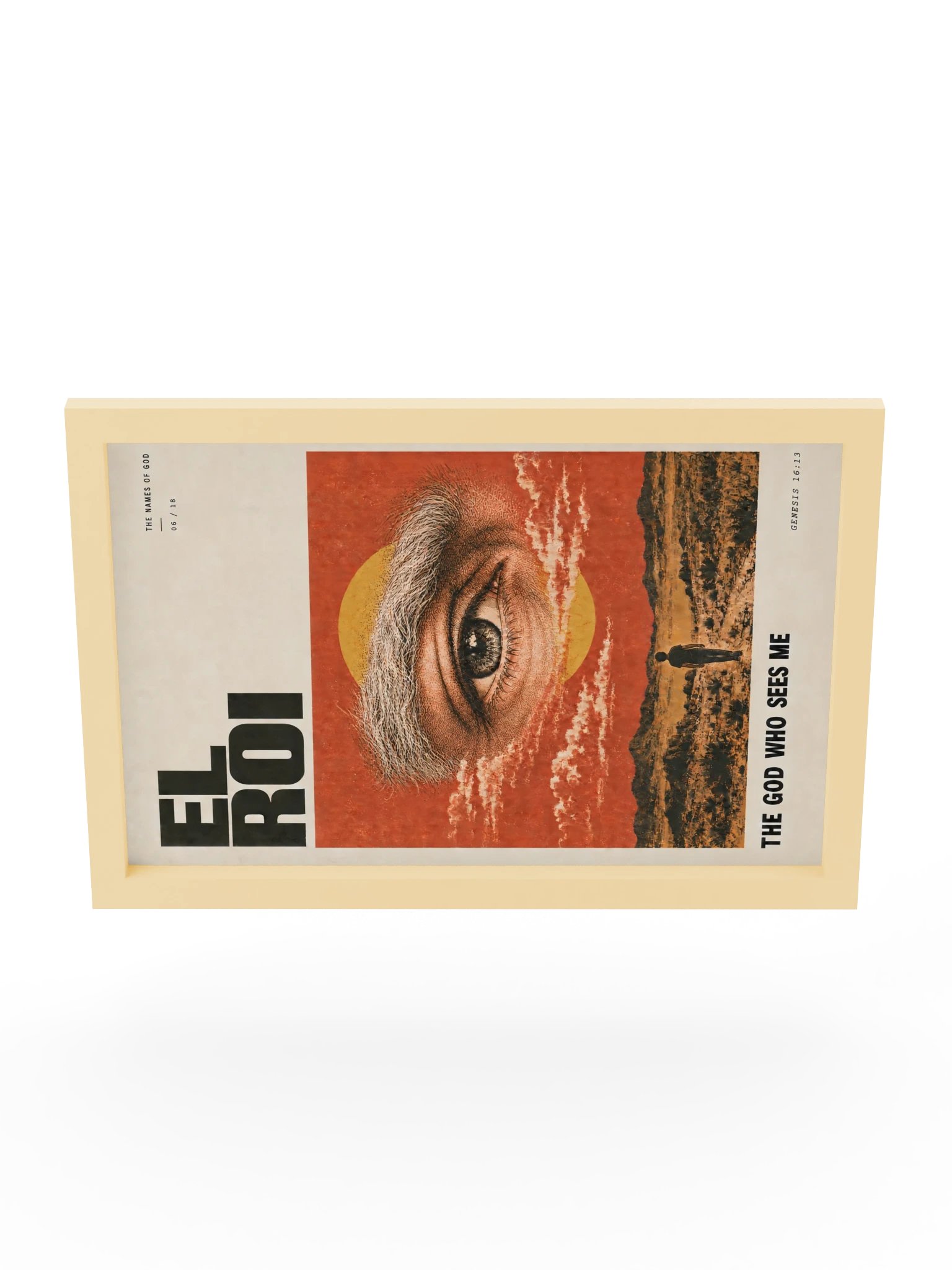 El Roi | Names of God Framed Print product image (19)