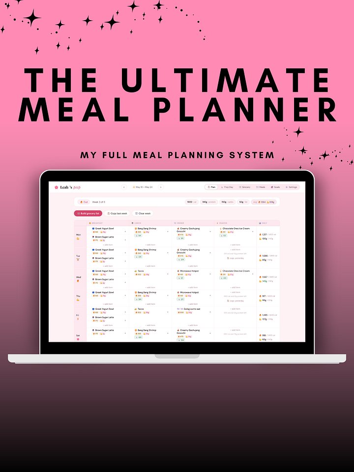 The Ultimate Meal Planner product image (1)