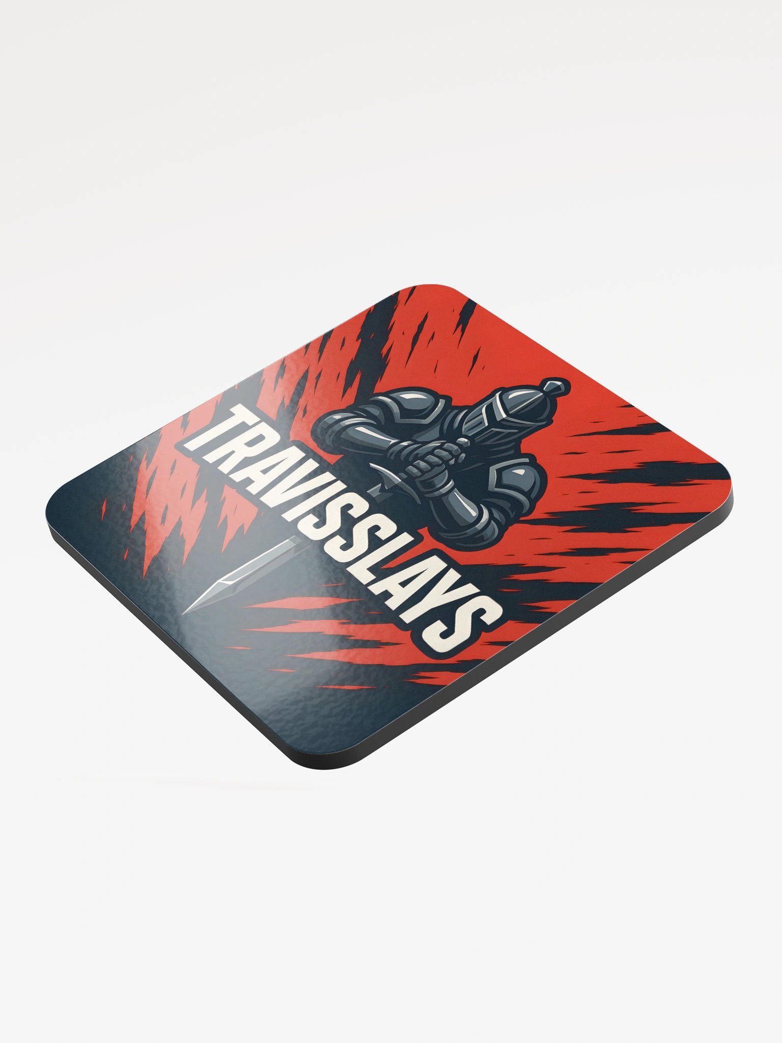 Knight's Valor Glossed Coaster product image (3)