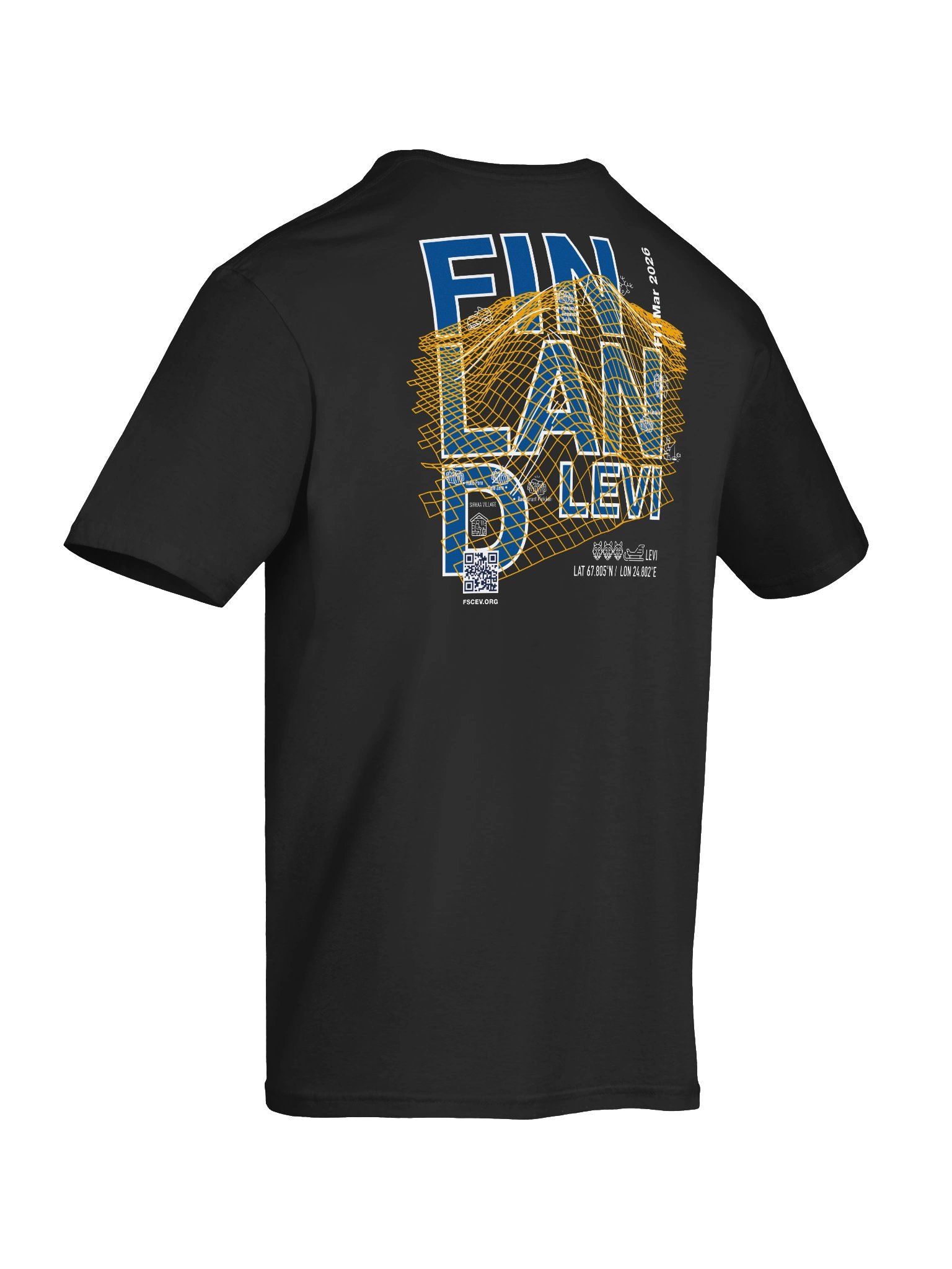 Finland / Levi Coordinates and Resort (front and back print) product image (10)