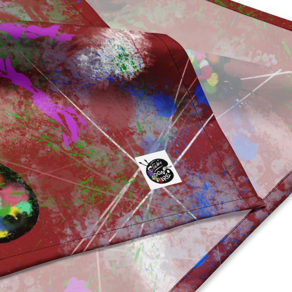 SplatterWear 'Radish' Bandana product image (5)