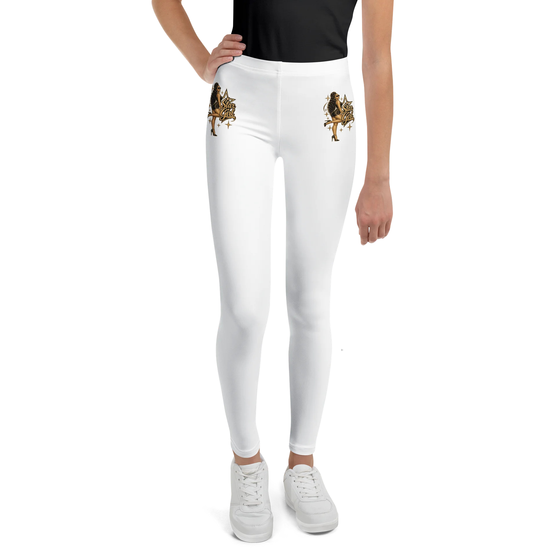 Star Girl All-Over Print Youth Leggings product image (1)