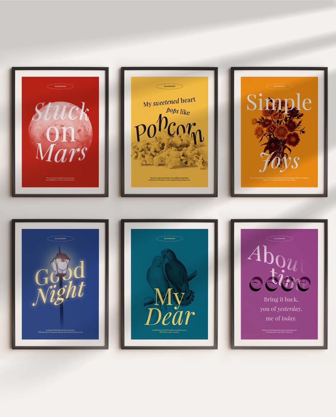 Doh Kyungsoo 'Bloom' Album Posters [Set of 6] KPOP Digital Printable Wall Art Poster (A1 SIZE) - Instant Download product image (1)