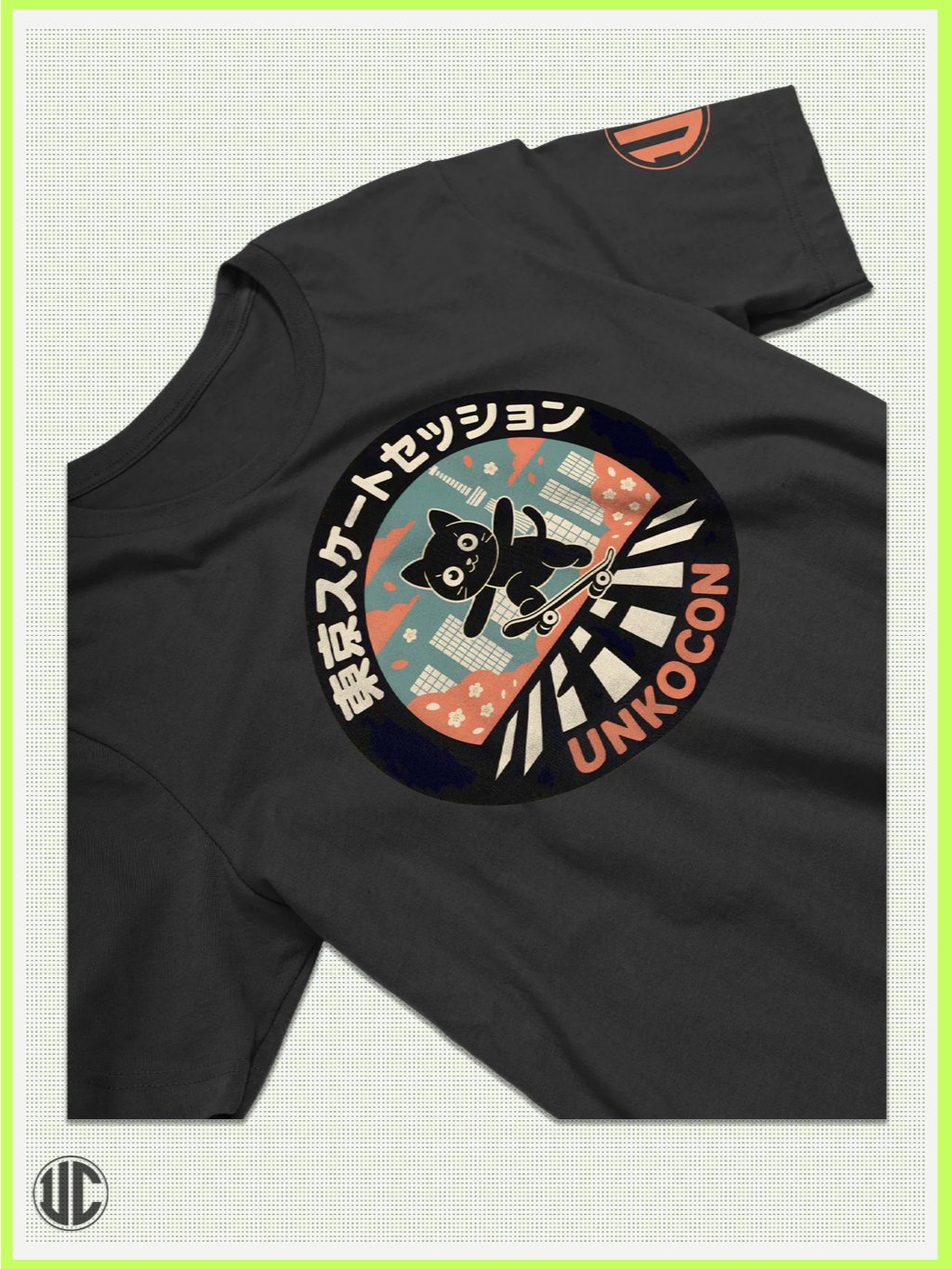 Tokyo Skate Session – UnkoCon Graphic T-Shirt product image (2)