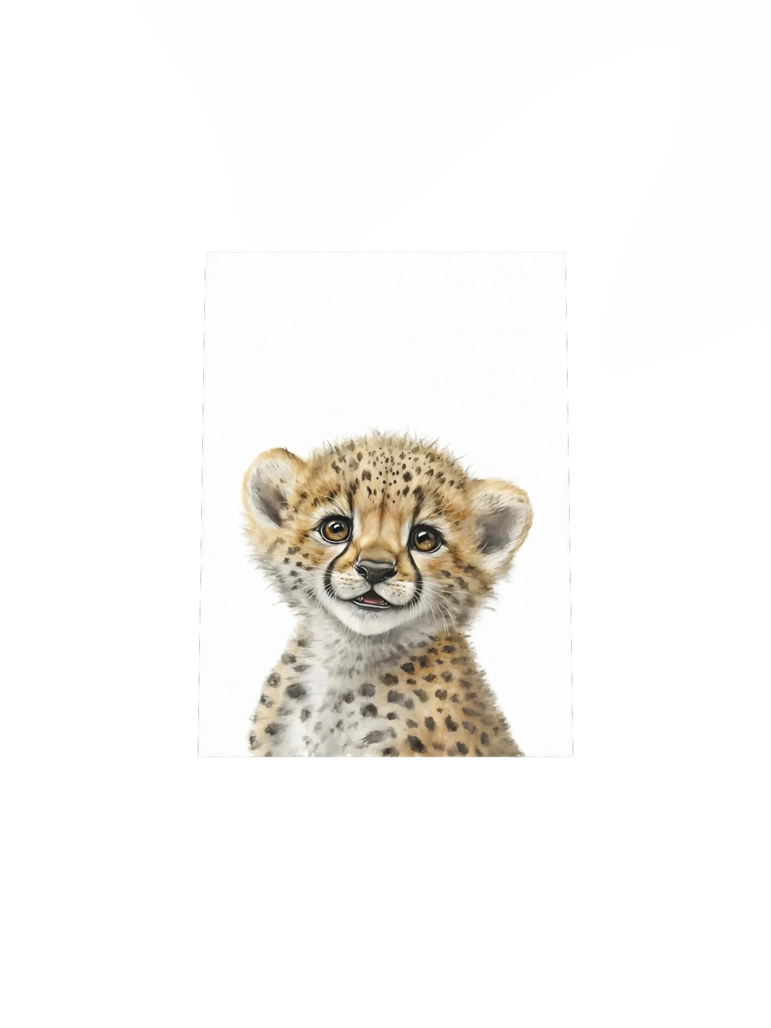 Cute Baby Cheetah Safari Print product image (5)