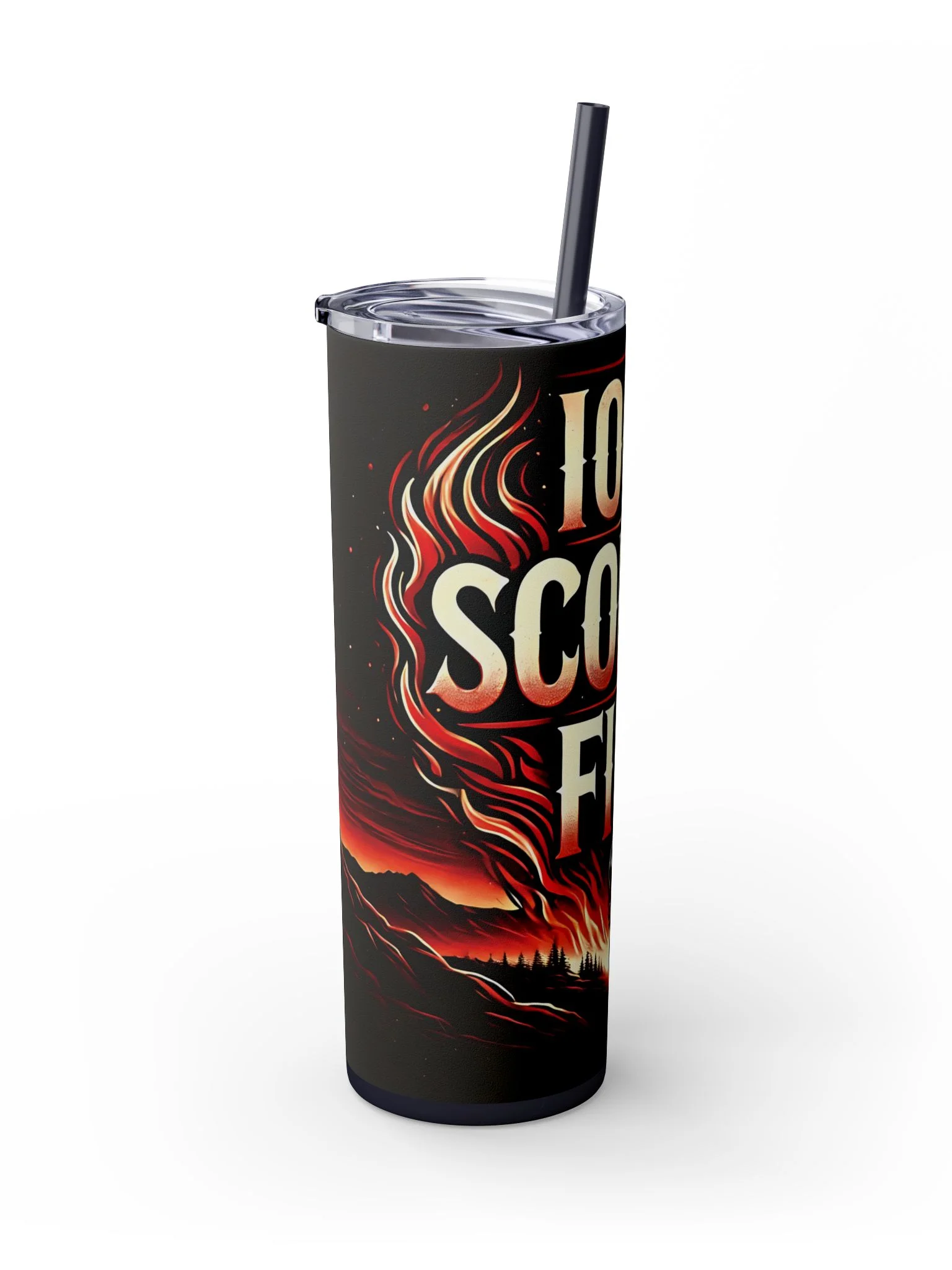 100% Scorpio Fire Tumbler Wrap | Bold Fiery Scorpio Zodiac Design | Astrology-Themed Gift for Passionate Scorpio Lovers product image (3)