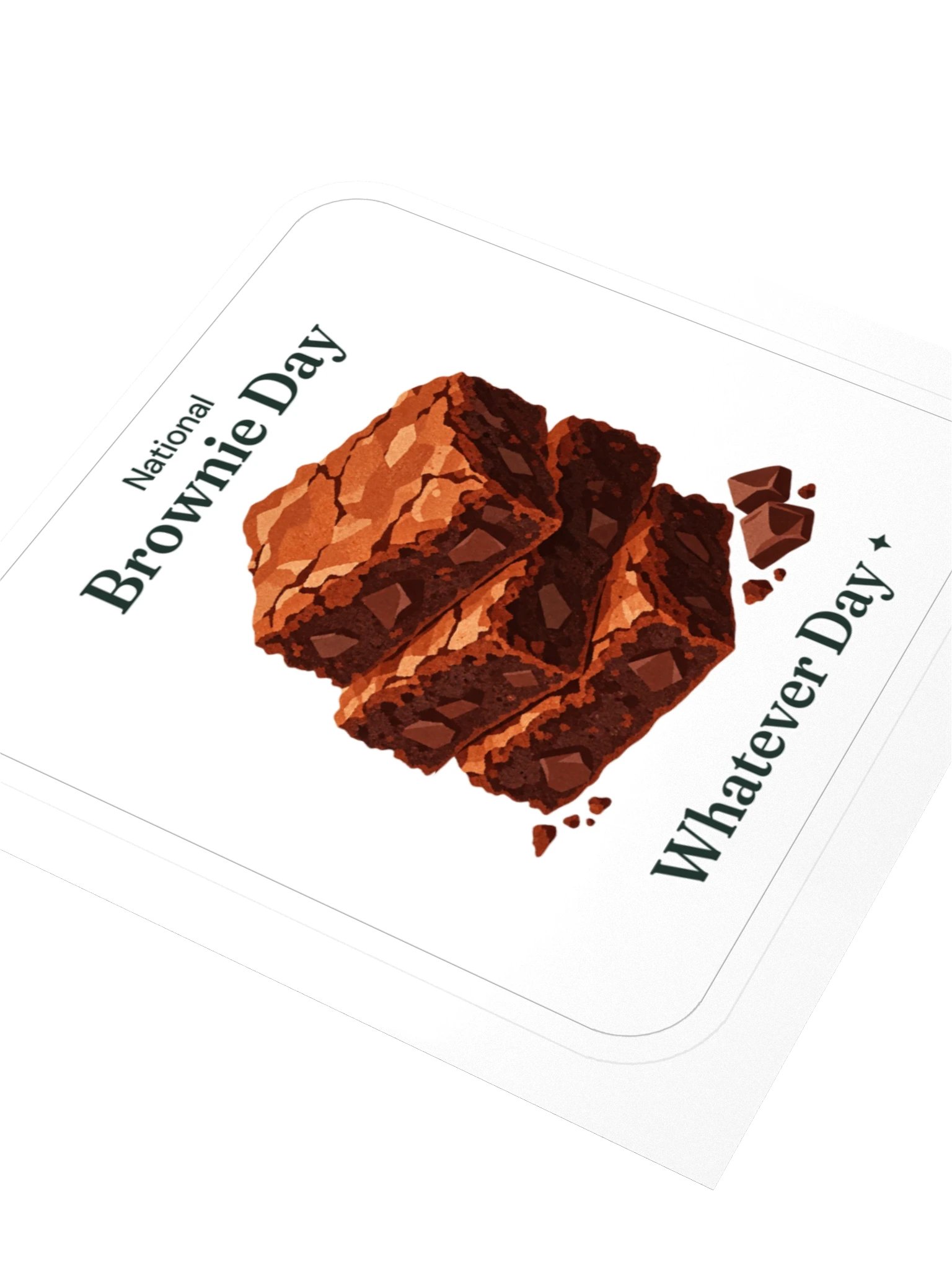 National Brownie Day Sticker product image (3)