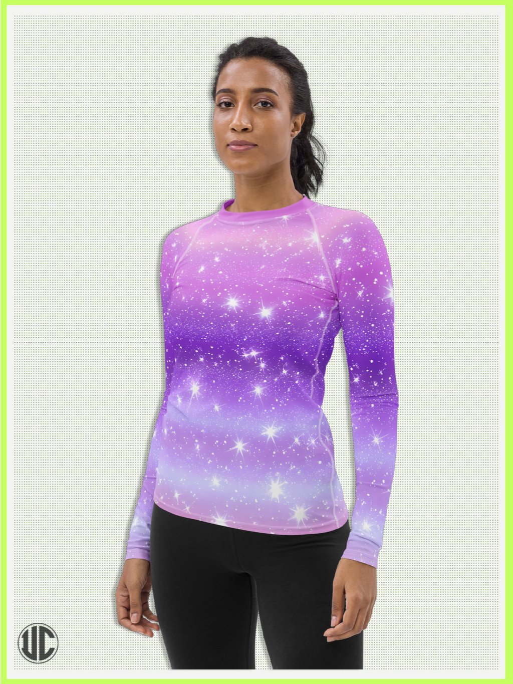 Galactic Twilight - Women's Rash Guard product image (6)