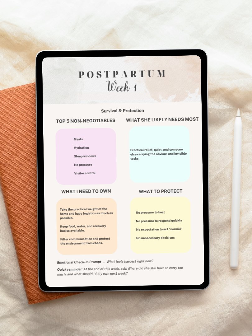 Postpartum Support Planner product image (1)