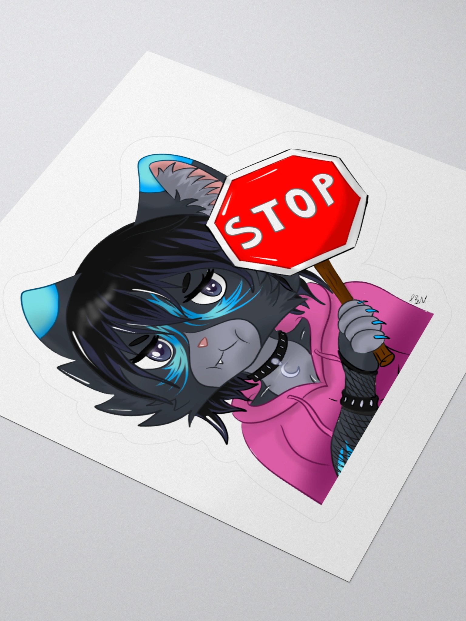 "Seriously Stop" Rascano Sticker product image (9)