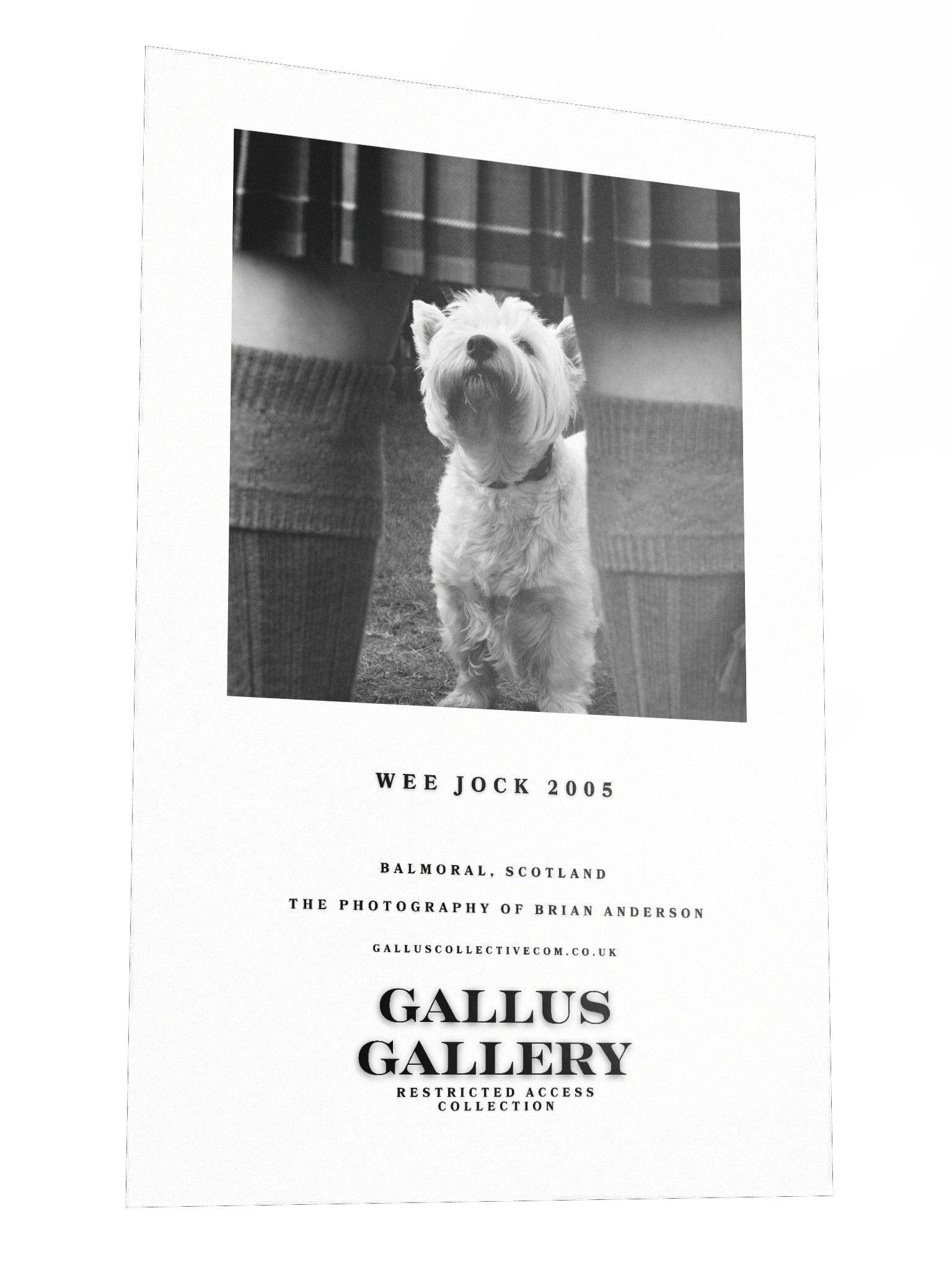 Wee Jock Balmoral Scotland Unframed product image (3)