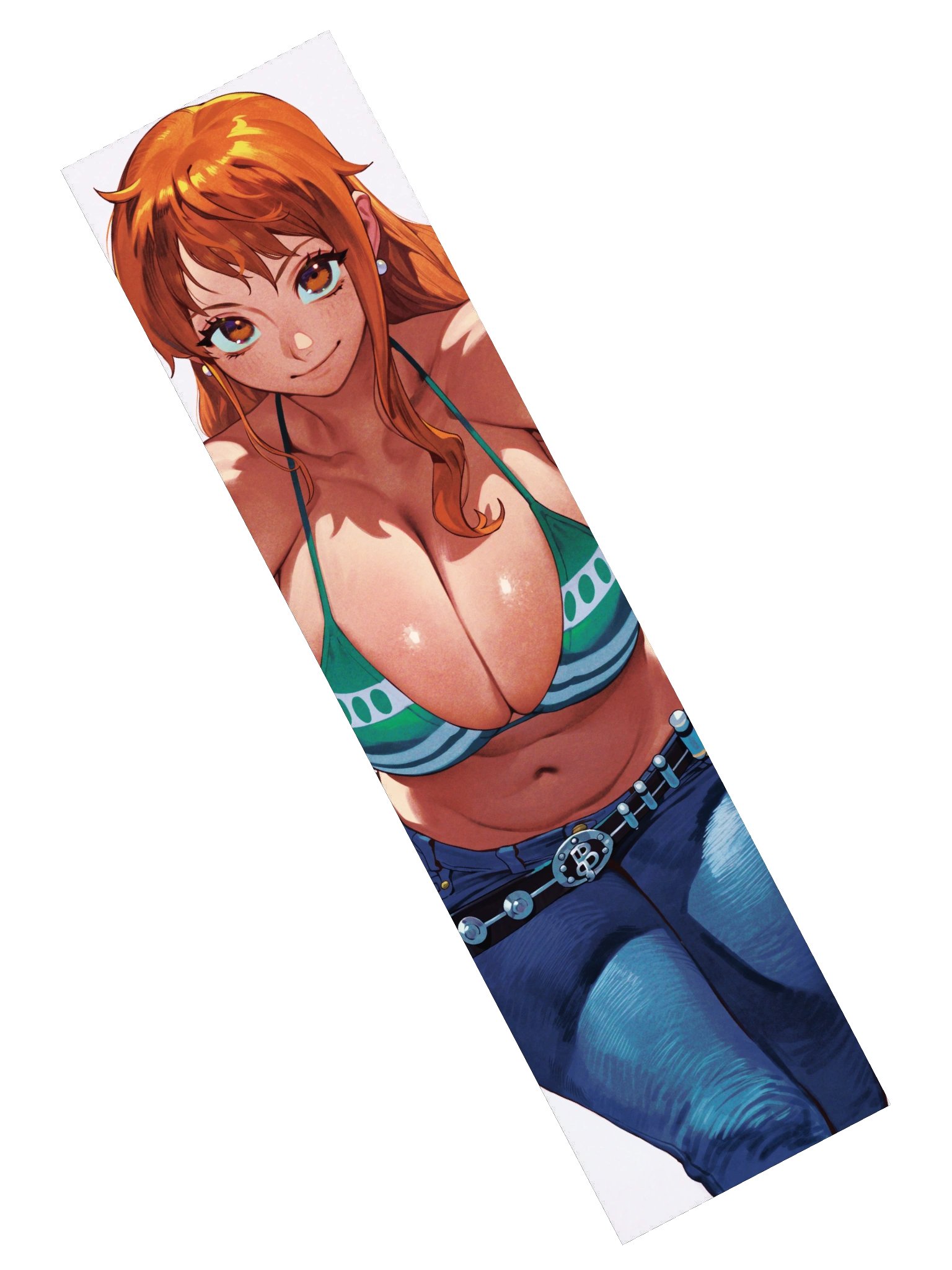 Orange Hair Girl Long Sticker product image (2)