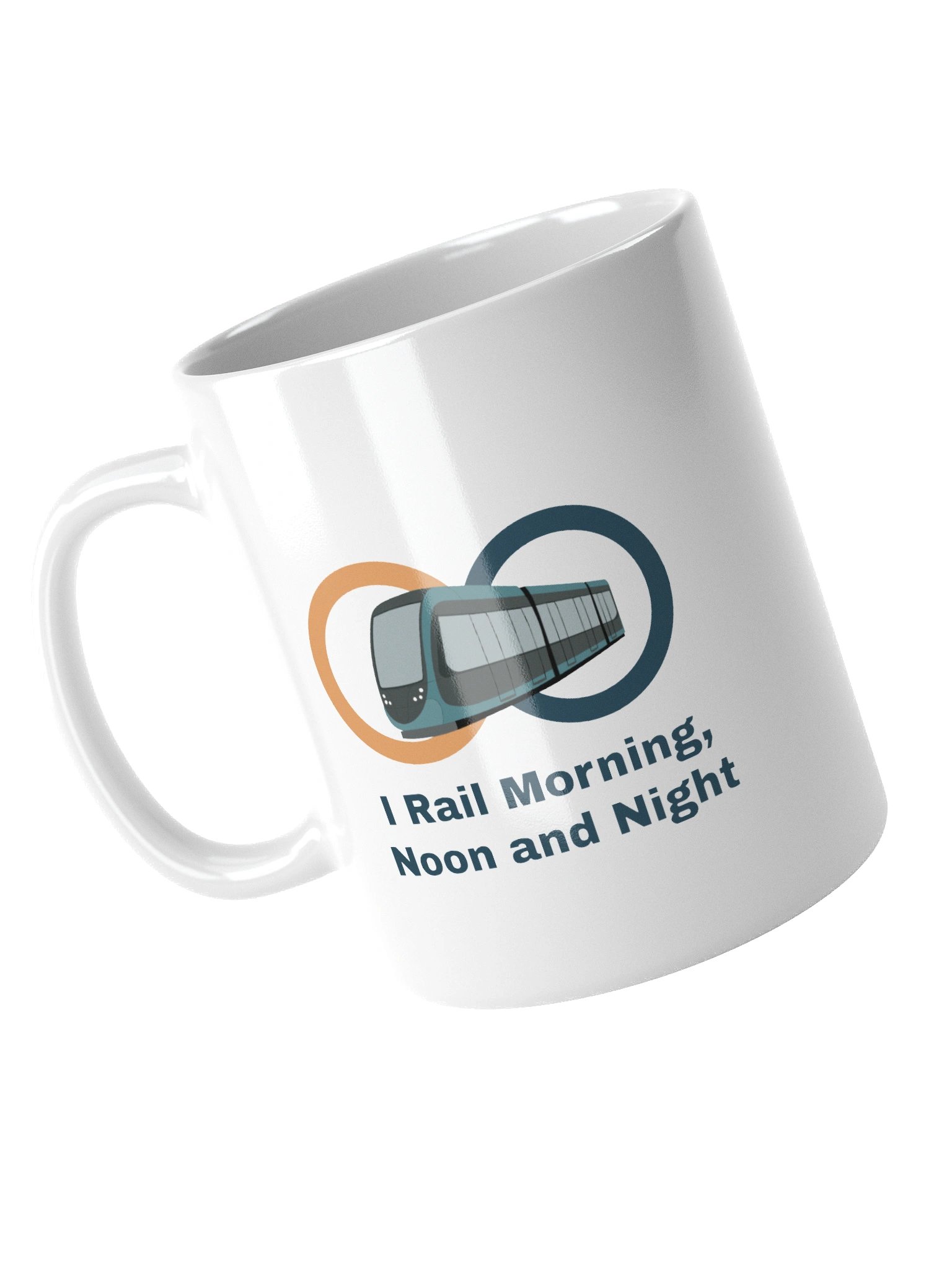 I Rail Morning, Noon & Night Mug For True Track Addicts product image (10)