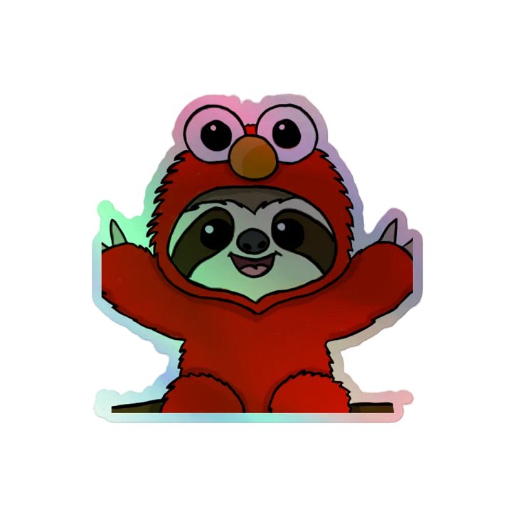 Holographic Sticker Sheet - Elmo product image (2)