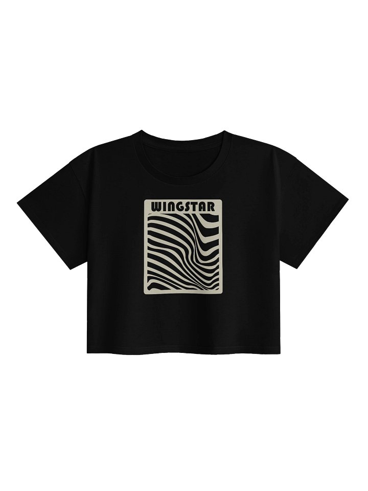 Geometric Waves Crop Top product image (1)