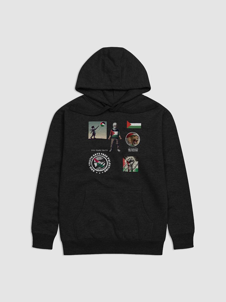 Free Palestine Unisex Premium Hoodie | Palestine will never die product image (2)