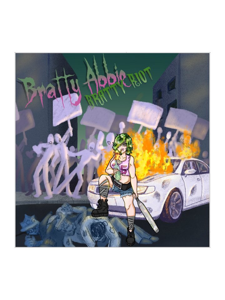 Bratty Abbie Sticker 2 product image (1)