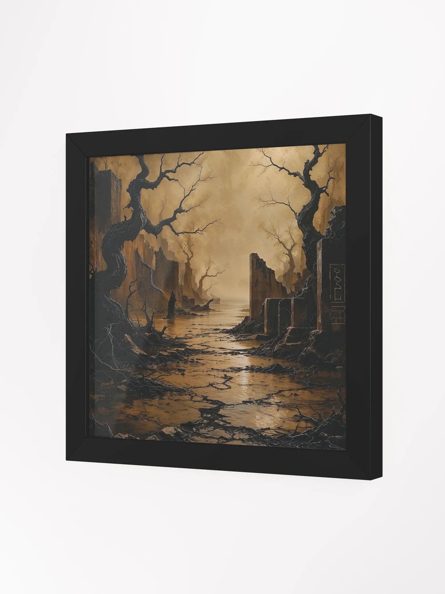Desolate Path Framed Print product image (21)