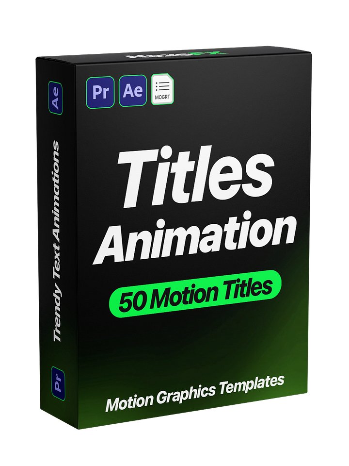 50+ Trendy Clean Title Animations product image (1)
