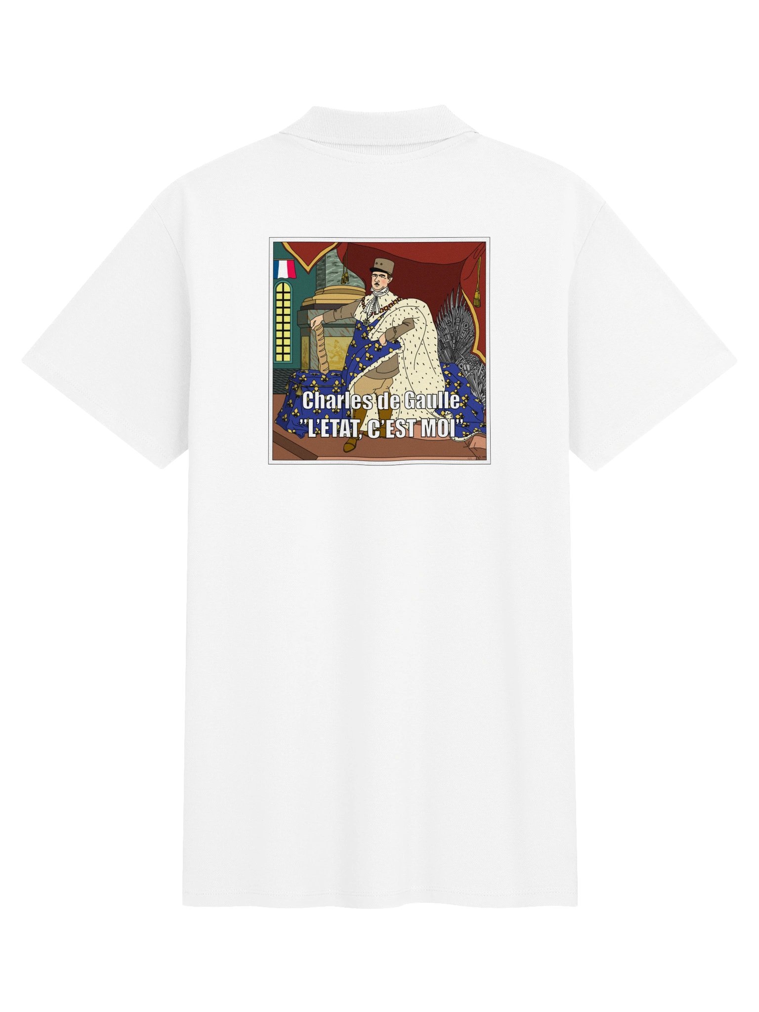 L'etat c'est moi - Charles De Gaulle (Piké) product image (4)
