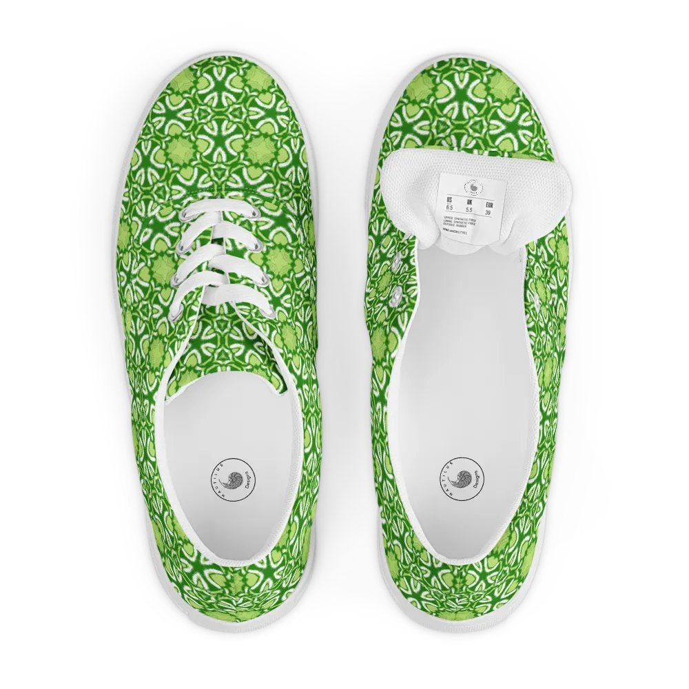 Symmetric Green Dream Lace-Ups product image (12)