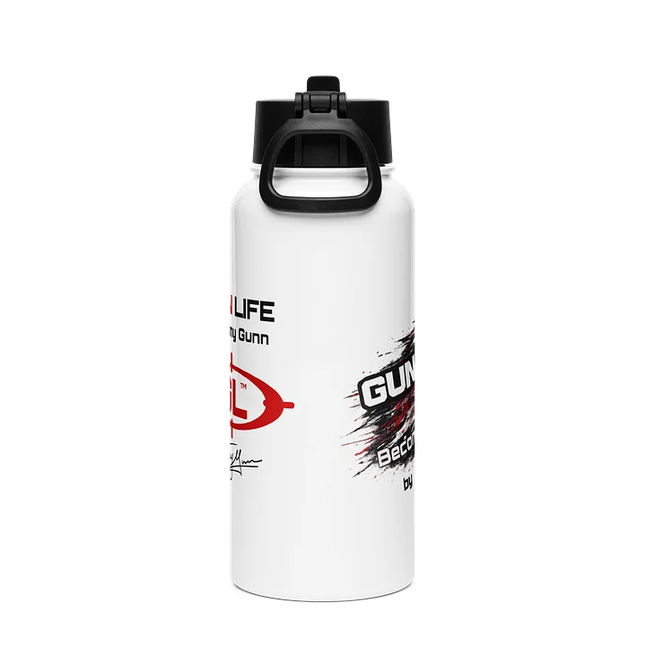GunnLife White Shaker Bottle by Tommy Gunn® product image (2)