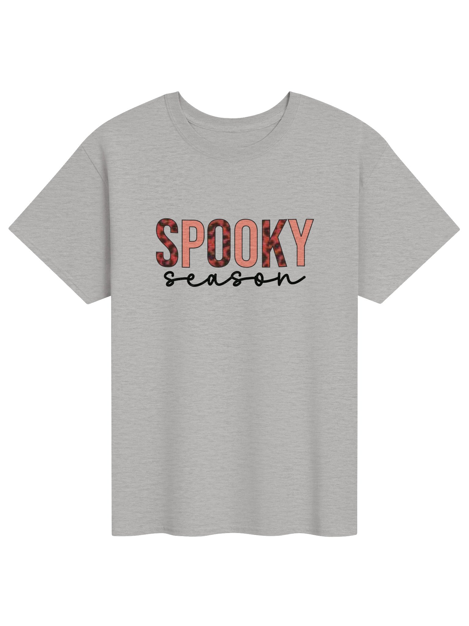 Spooky Season Halloween T-Shirt | Leopard Print Graphic Tee | Women's Fall Shirt | Halloween Gift product image (4)