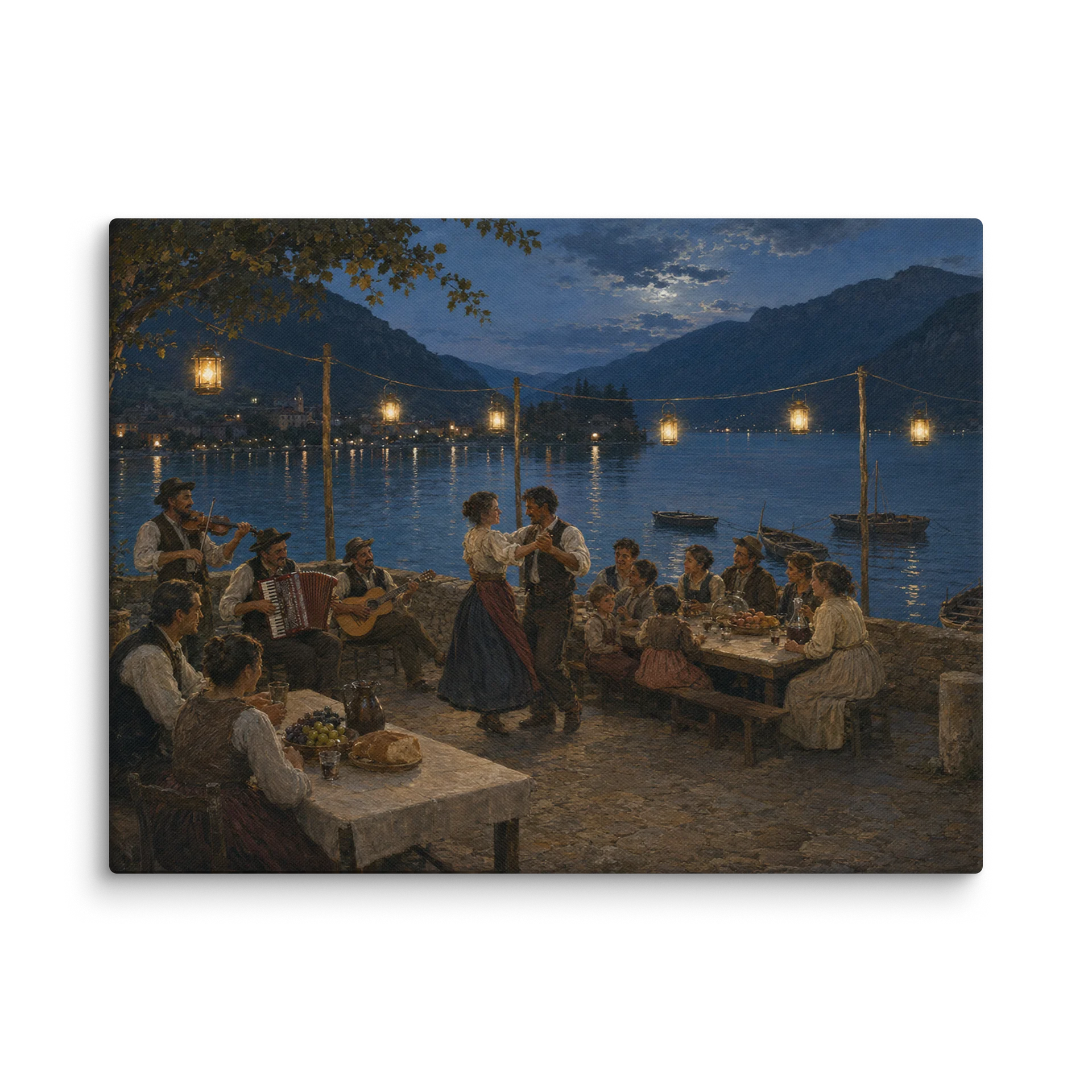La Sagra sul Lago d’Iseo — Gallery Canvas Print product image (1)