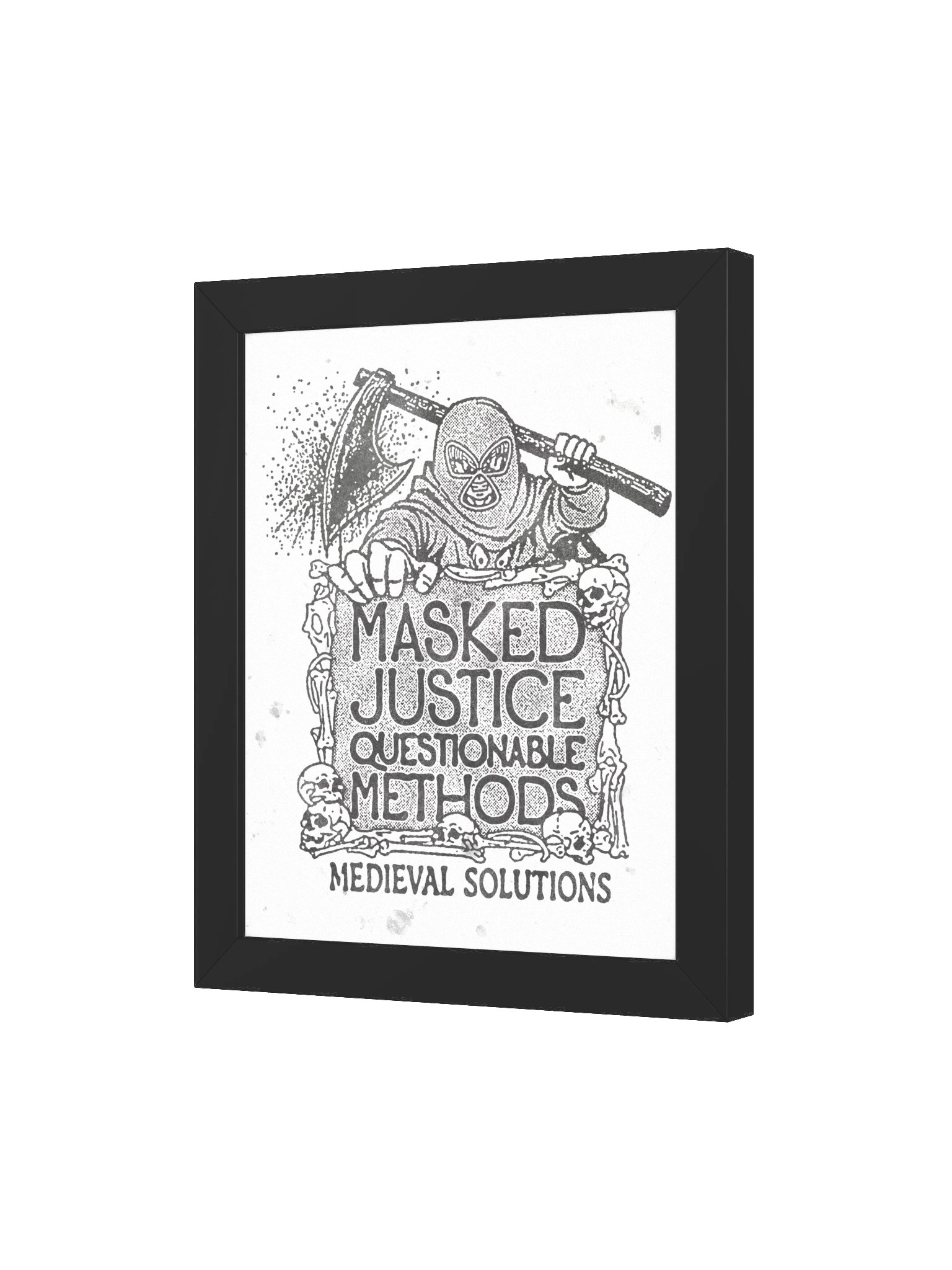 QUESTIONABLE ! Framed Print. product image (3)