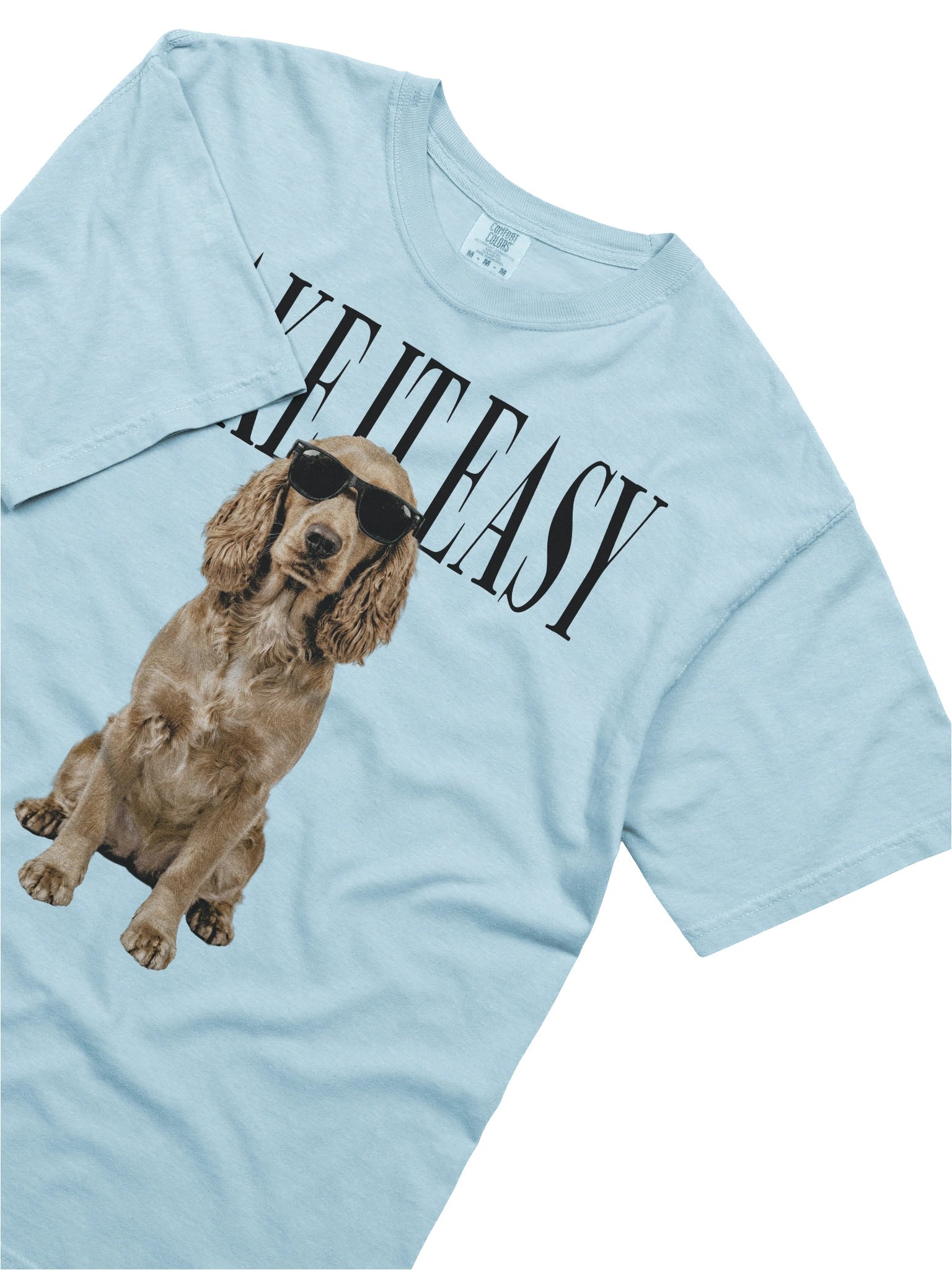 Take It Easy '90s Pop Vintage-Style T-Shirt for Working Cocker Spaniel(Fawn / Brown) Owners product image (8)