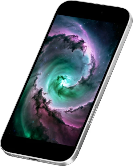 Galactic Swirl Phone Wallpaper product image (1)