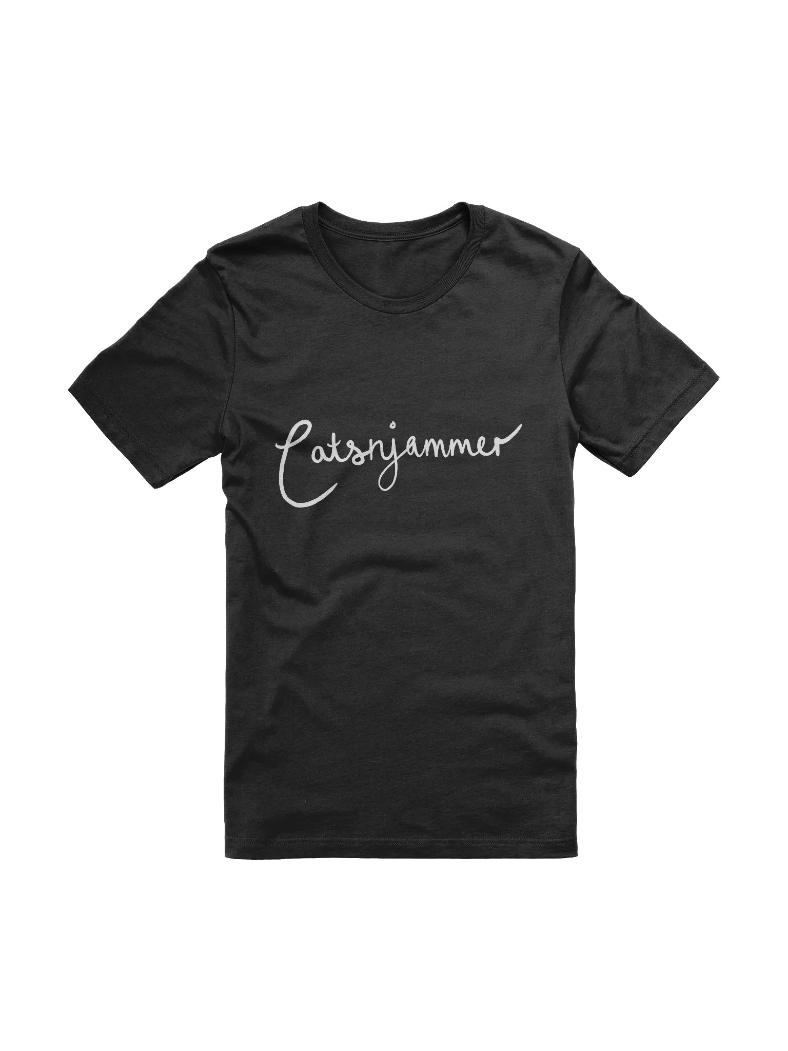 Catsnjammer Script Logo T Shirt - Dark product image (13)